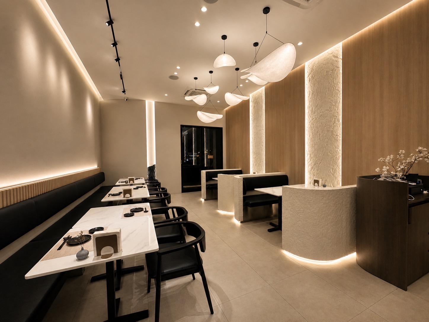 Kyuushiro restaurant interior Sukhapiban Bangkok