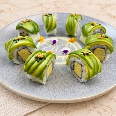 Avocado Tamago Roll — โรลอโวคาโดไข่หวาน
