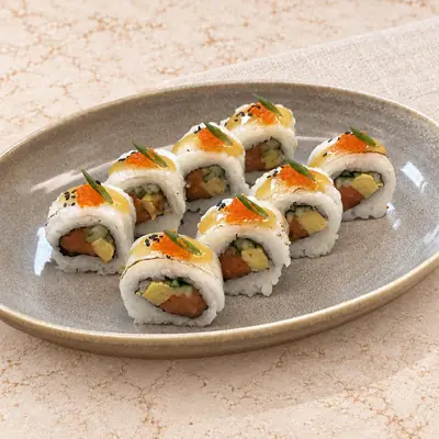 Engawa Salmon Roll — โรลเอนกาวะ