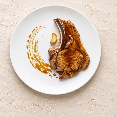 Honey Shoyu Pork Chop — พอร์คชอป ซอสโชยุผสมน้ำผึ้ง