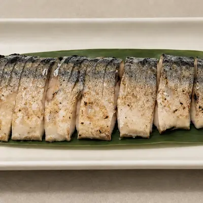 House-made Shime Saba — ปลาซาบะดอง สูตรทางร้าน