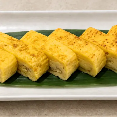 House-made Tamagoyaki — ไข่หวานย่าง สูตรทางร้าน