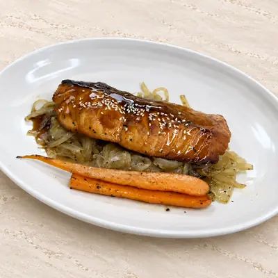 Salmon Teriyaki Steak — สเต๊กแซลมอนเทริยากิ
