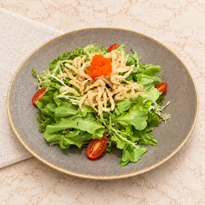 Shirauo Salad — สลัดปลาเงิน