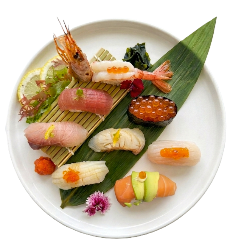 Fresh sushi set Kyuushiro Bangkok