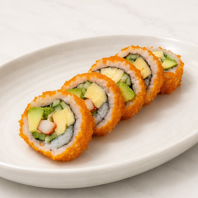 California Roll avocado crabstick cucumber Kyuushiro Bangkok