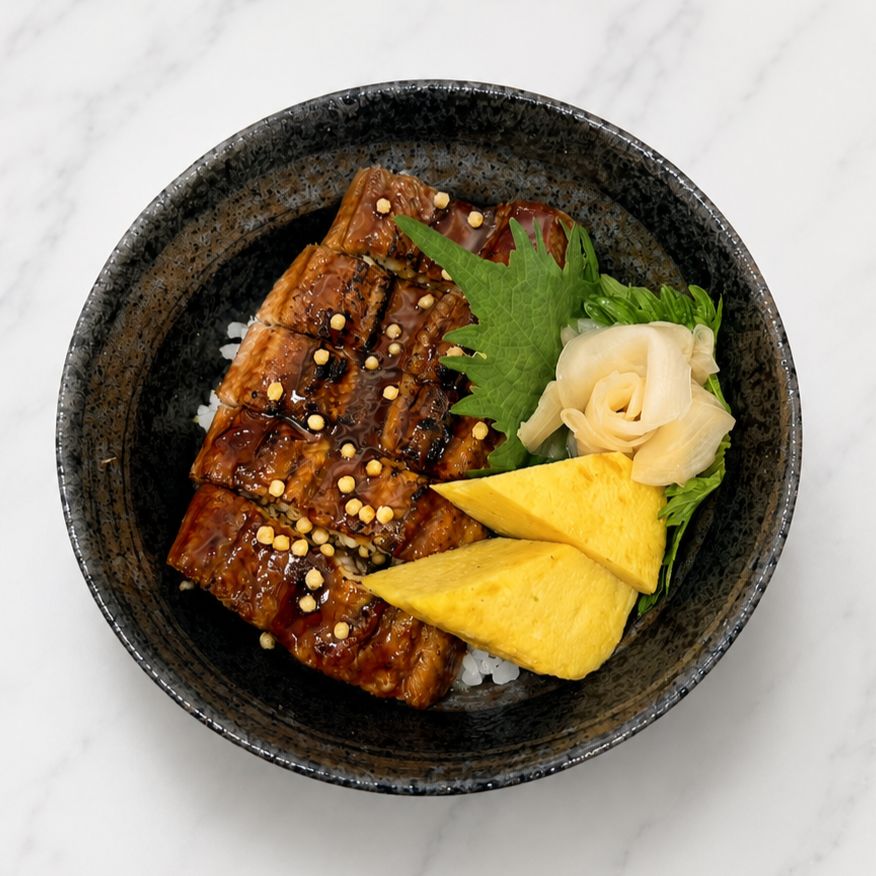 Unagi Don grilled eel kabayaki sauce Kyuushiro Bangkok